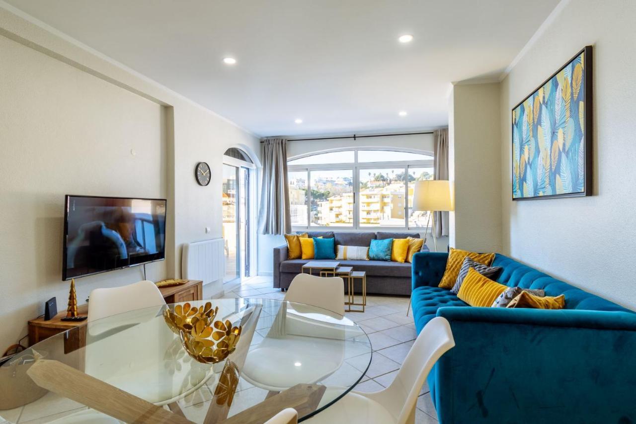 Top Renoviertes Apartment Mit Grosser Terrasse Albufeira Exterior foto