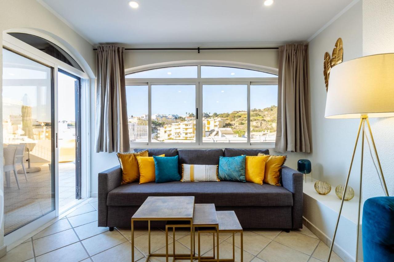 Top Renoviertes Apartment Mit Grosser Terrasse Albufeira Exterior foto