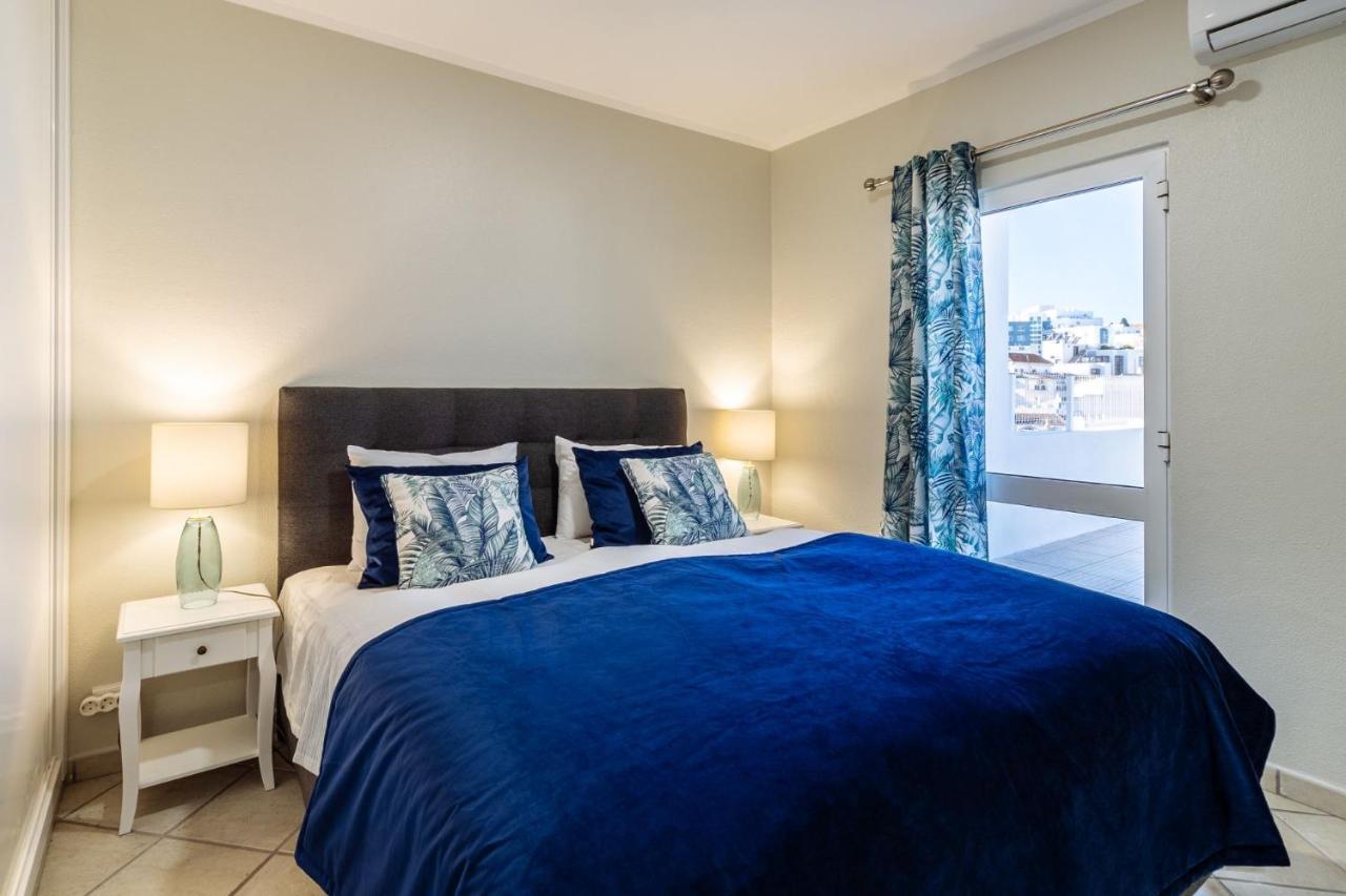 Top Renoviertes Apartment Mit Grosser Terrasse Albufeira Exterior foto